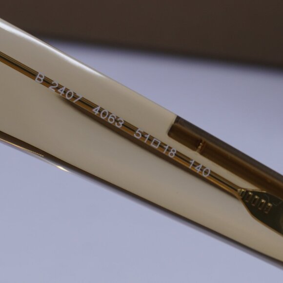 Burberry BE2407 4063 Square Eyeglasses 51mm - Transparent Brown - Picture 8 of 9